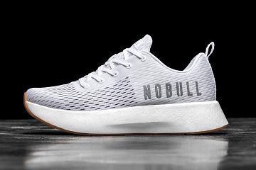 Men's Nobull Runner+ Running Shoes White | SG K2138O